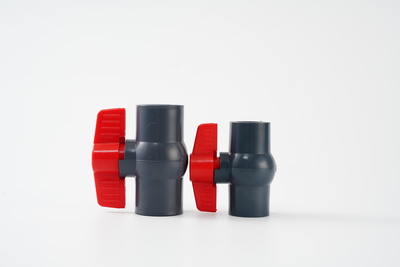 PVC BALL VALVES-GYBV-01(GREY COLOR)